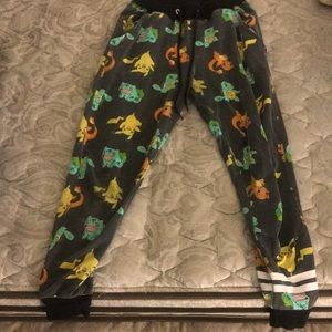 Black Pokémon sweat pants